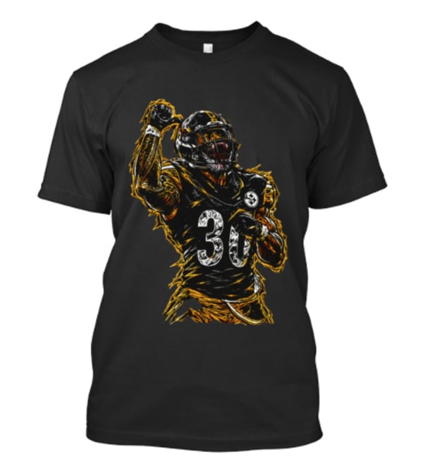 Feed The Beast Jaylen Warren 30 Pittsburgh Steelers Football T-Shirt
