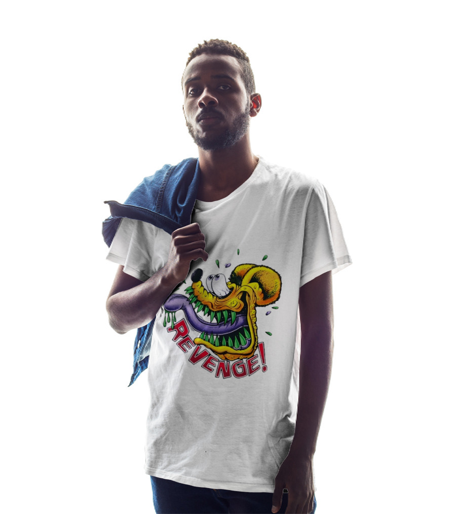 Revenge Ed Roth Rat Fink Get Even With Life T-Shirt