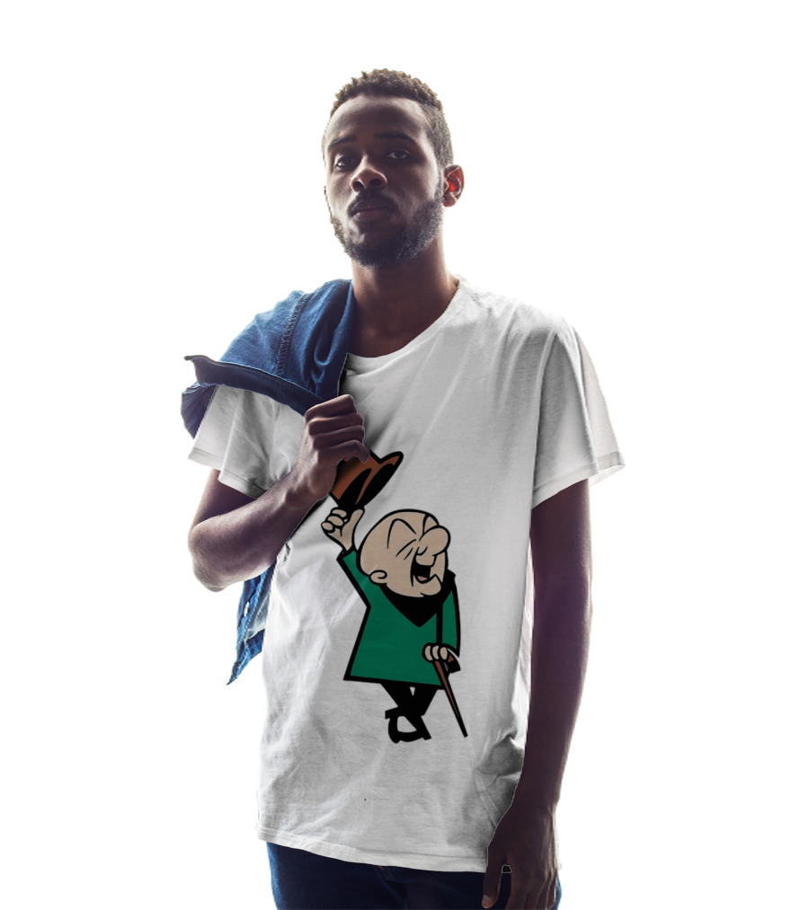 Mr Magoo Tipping His Hat Classic Animation T-Shirt
