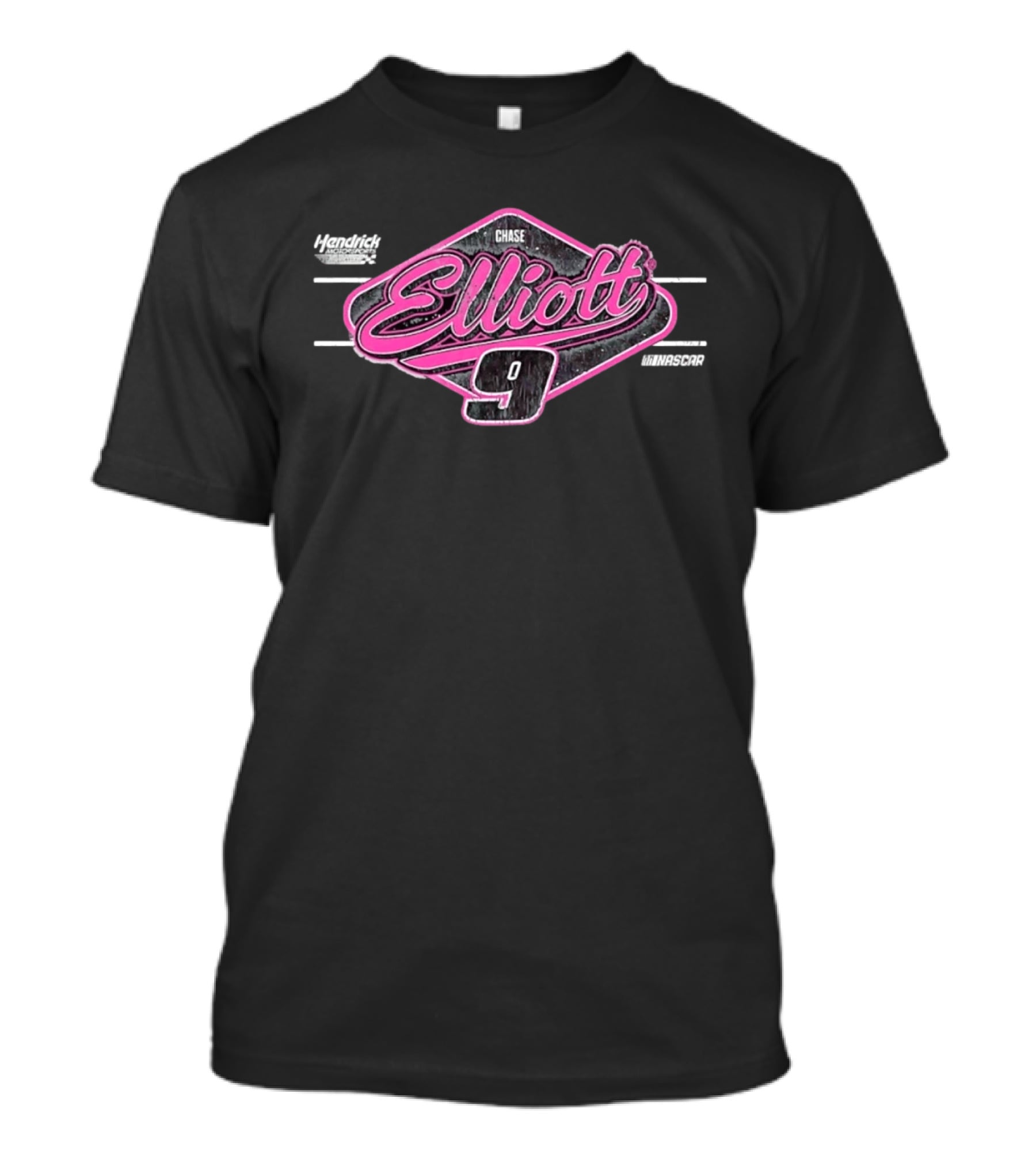 Chase Elliott 9 Hendrick Motorsports NASCAR Distressed T-Shirt