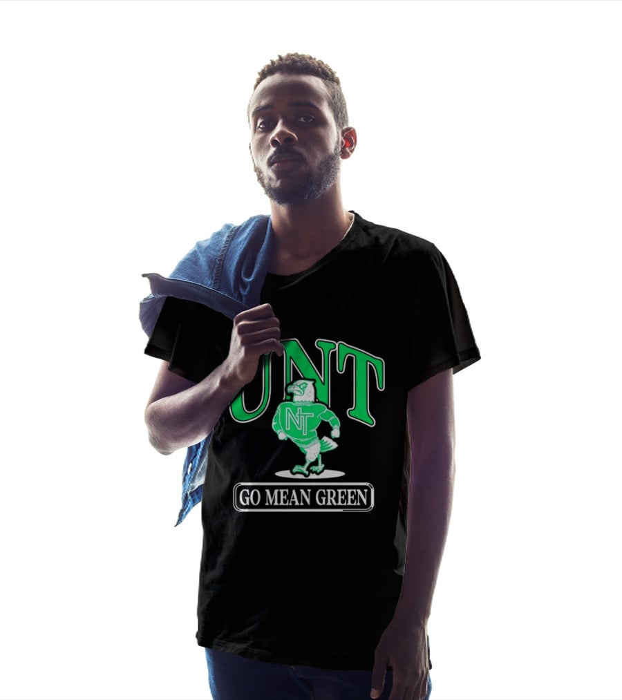 UNT Go Mean Green Eagle University Of North Texas T-Shirt