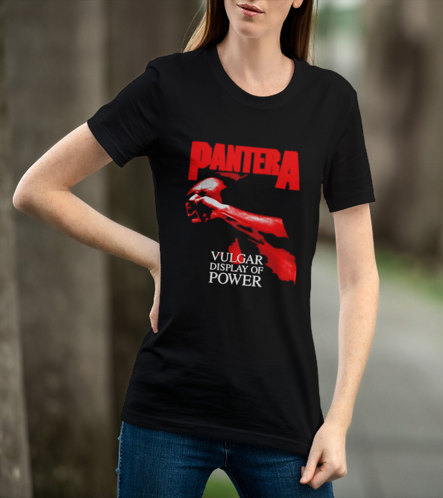 Pantera Vulgar Display Of Power Heavy Metal Album T-Shirt