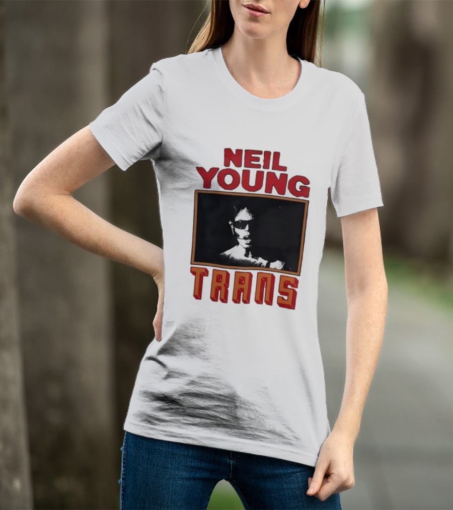 Neil Young Trans Album Cover T-Shirt