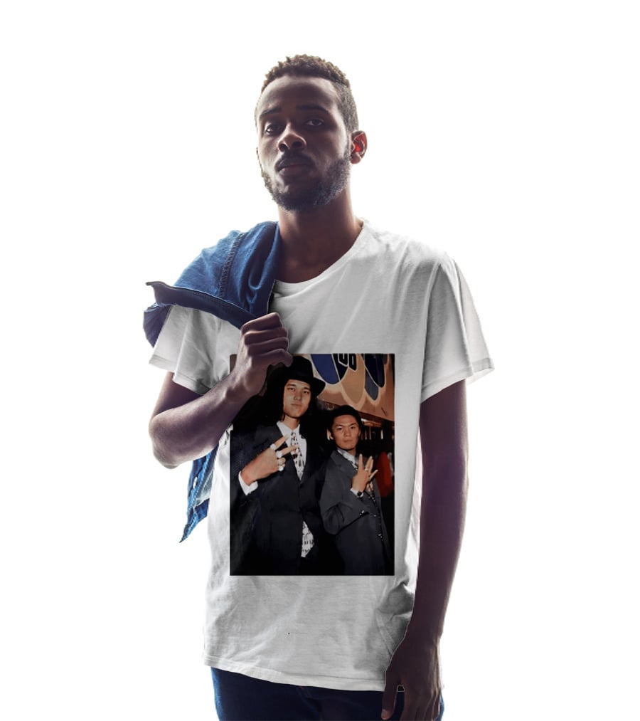 Shohei Ohtani And Ippei Mizuhara Cubbies Style Polaroid T-Shirt