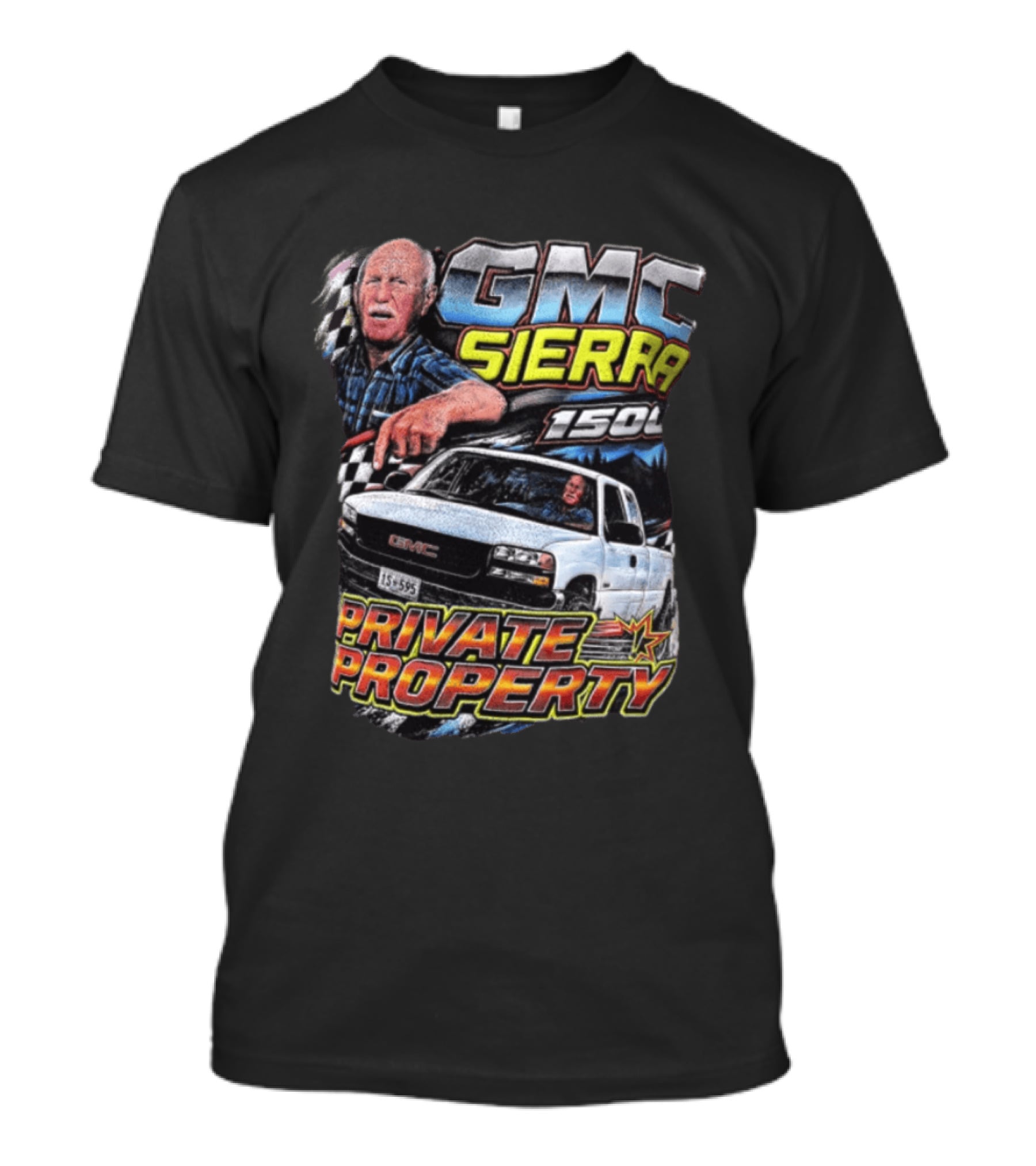 GMC Sierra 1500 Private Property Racing T-Shirt