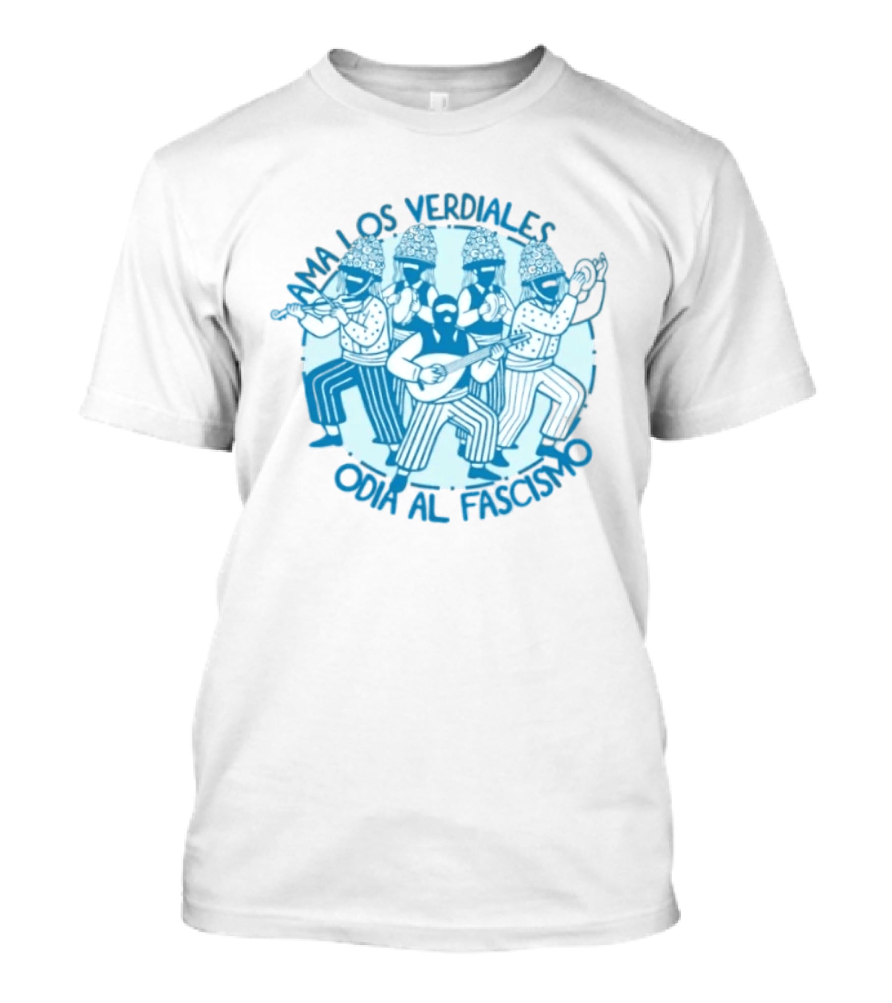 Ama Los Verdiales Odia Al Fascismo Musicians T-Shirt