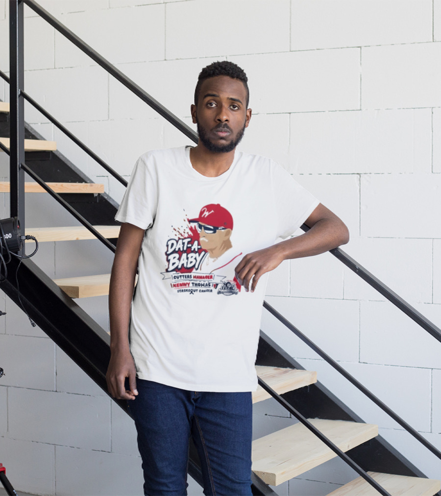 Dat A Baby Outters Manager Kenny Thomas Staskequt Cancer T-Shirt