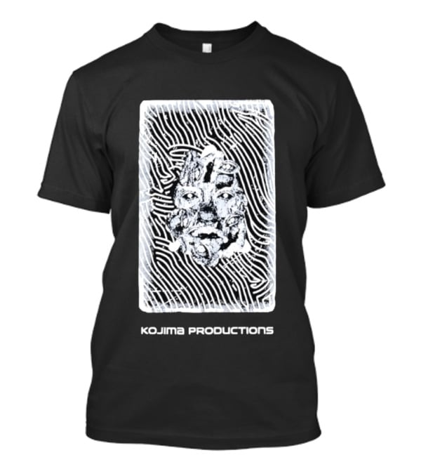 KOJIMA PRODUCTIONS Black And White Face T-Shirt