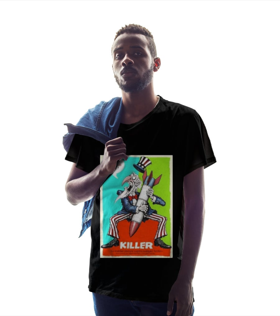 ¡Queremos El Nobel De La Paz Uncle Sam Killer Reality Exceeds Fiction T-Shirt