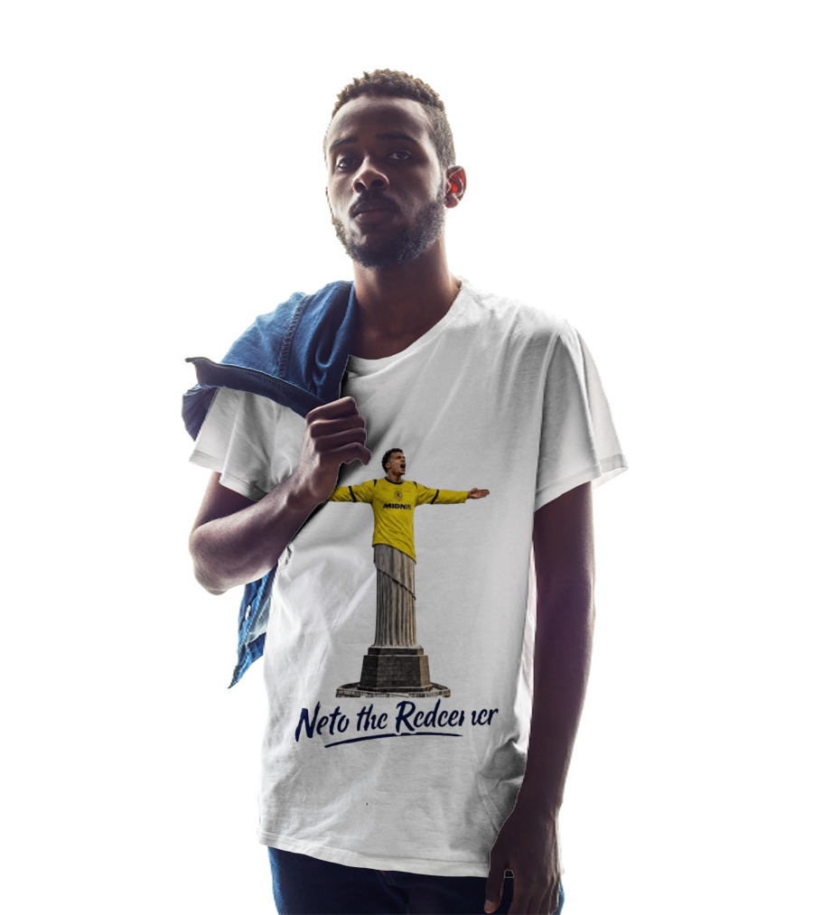 Neto The Redeemer Wolverhampton Wanderers Midnite Soccer Player T-Shirt