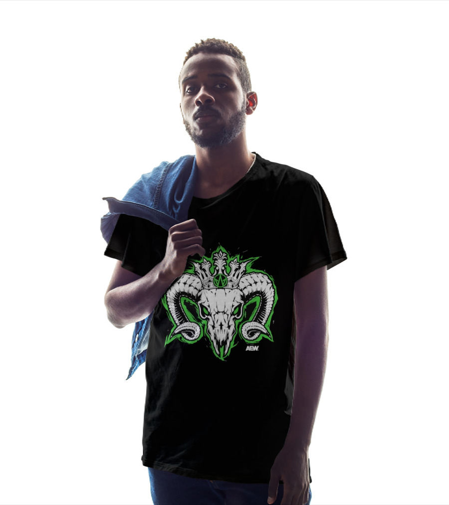 Will Ospreay GOATed Crowned Ram Skull Youth T-Shirt