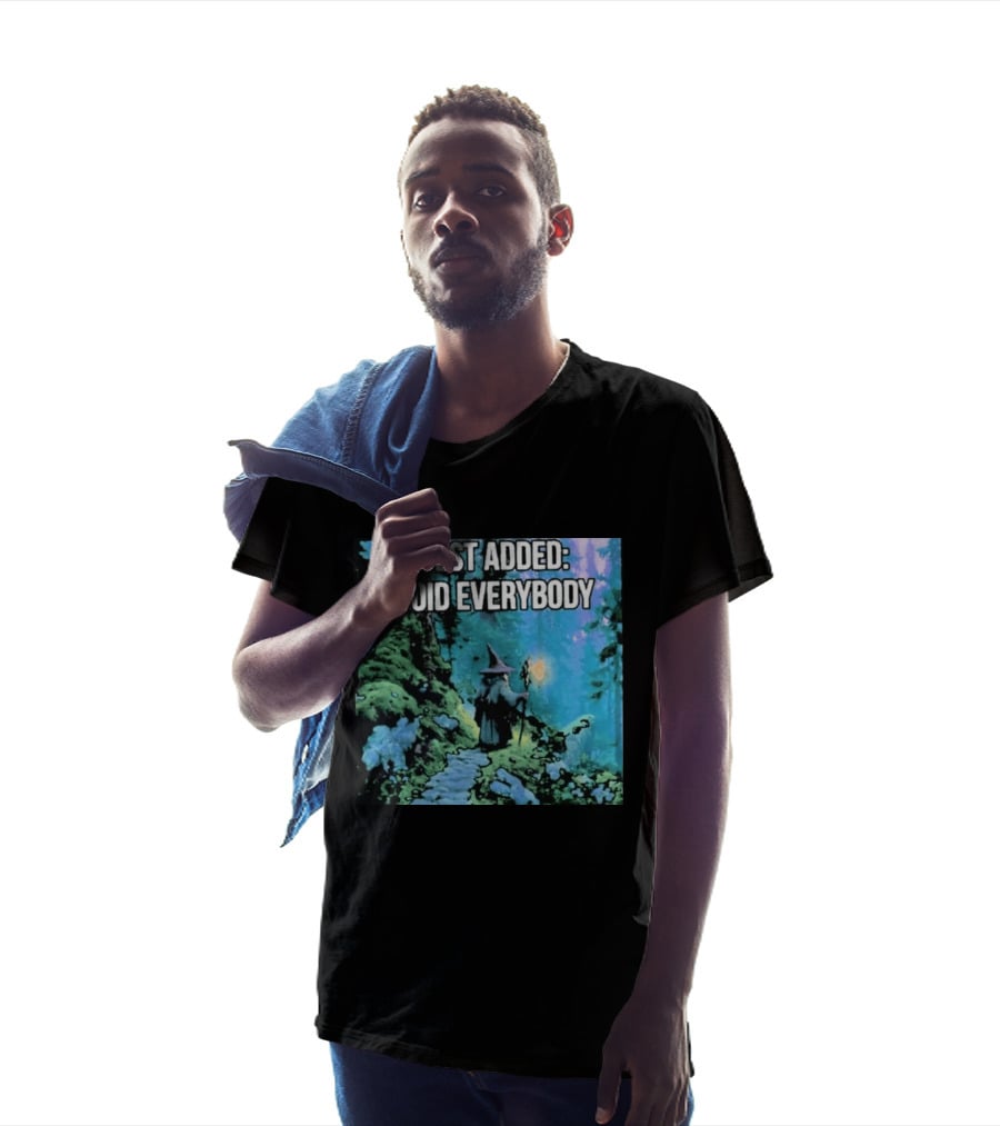 Quest Added Avoid Everybody Wizard Adventure Forest T-Shirt