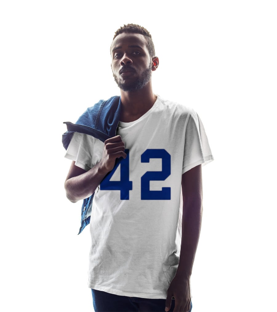 2026 LA Dodgers Jackie Robinson 42 Jersey Giveaway Event T-Shirt