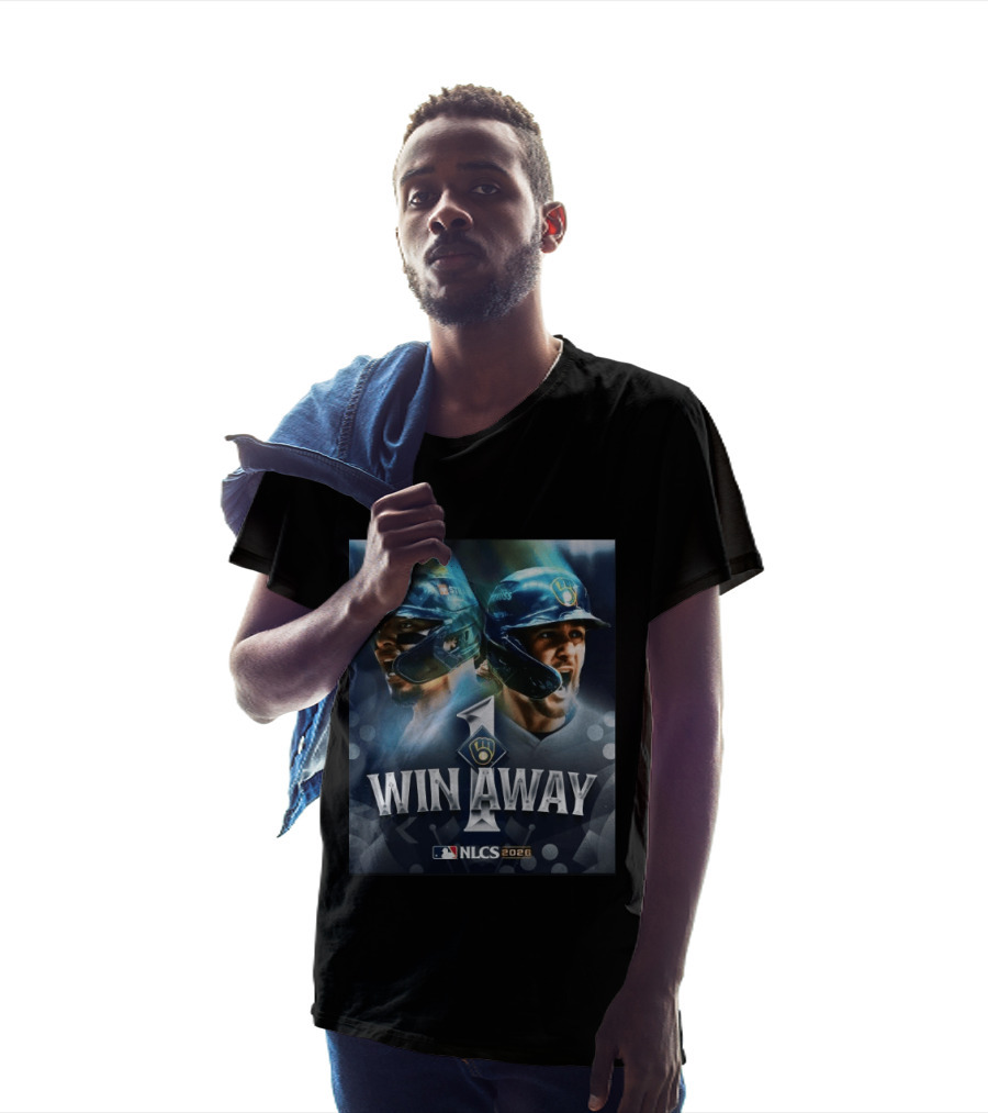 Milwaukee Brewers Win Away 2026 NLCS Championship Team Celebration T-Shirt