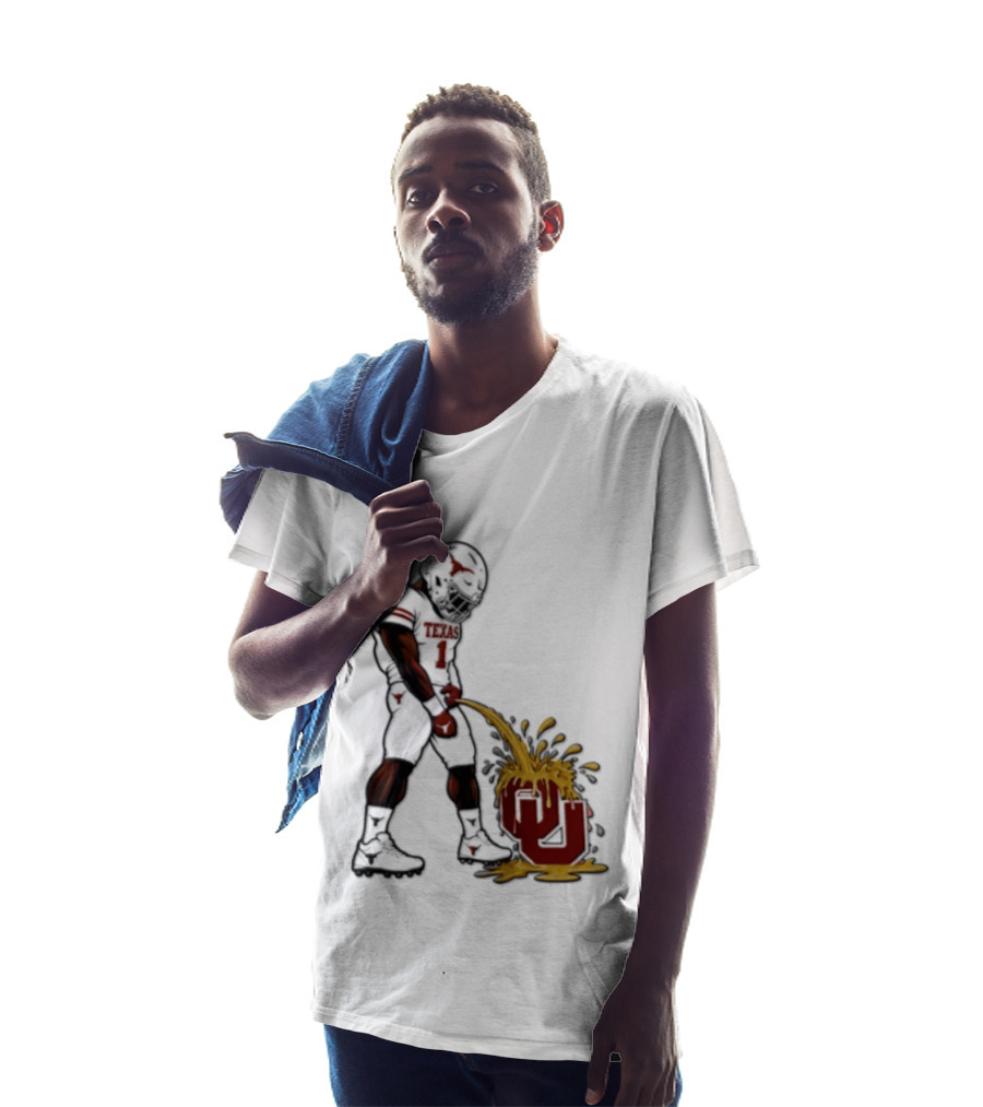 Colin Simmons Texas Football Rivalry With Oklahoma Sooners T-Shirt