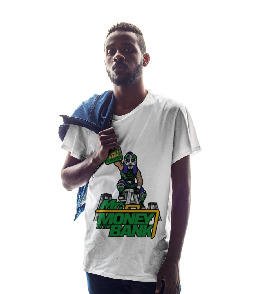 Mr Money In The Bank WWE Ladder Match Wrestling Superstars T-Shirt
