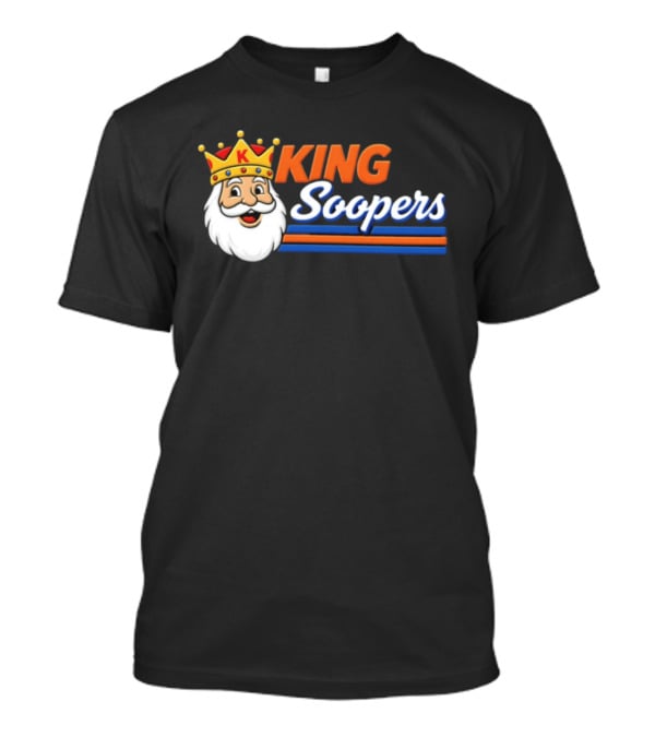 King Soopers 1980s John Elway Denver Football T-Shirt