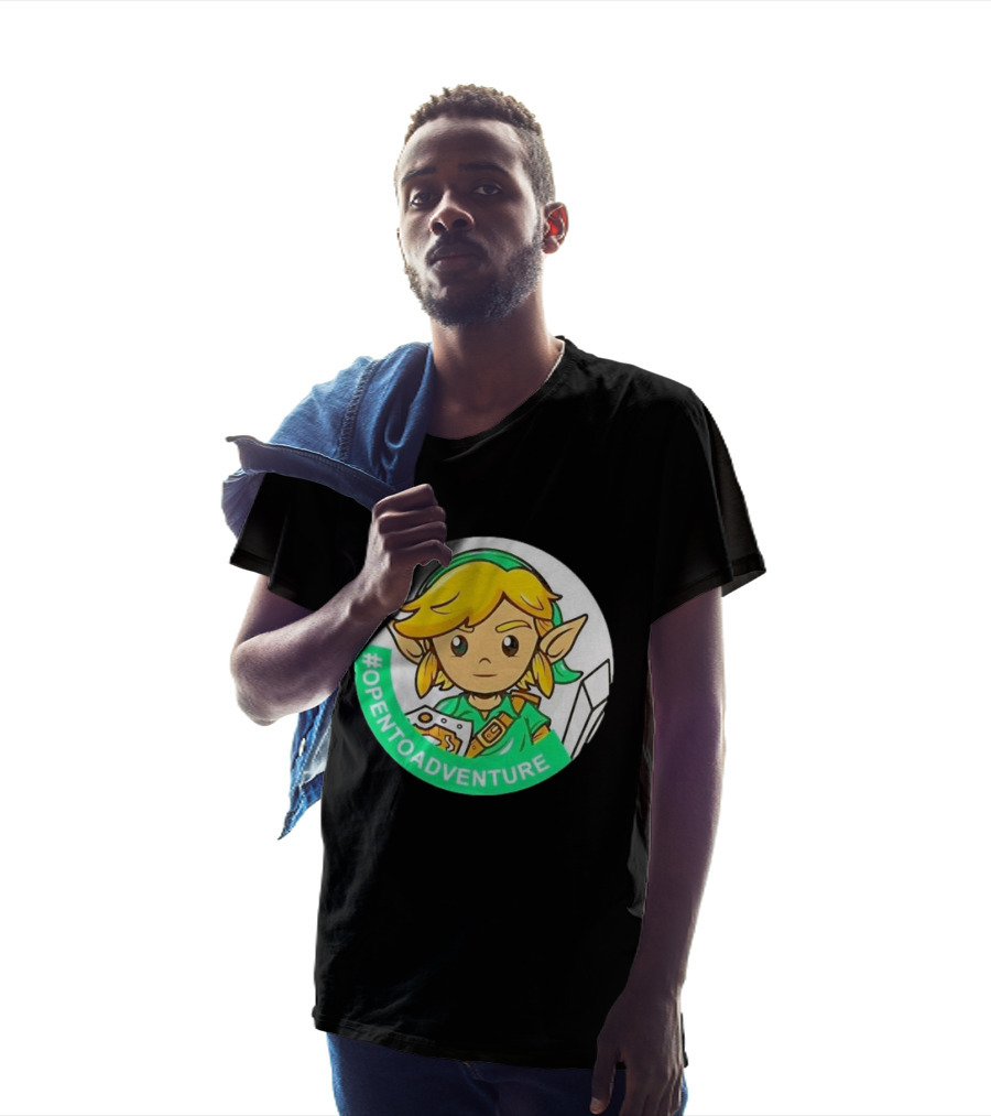#OPENTOADVENTURE Link The Legend Of Zelda T-Shirt