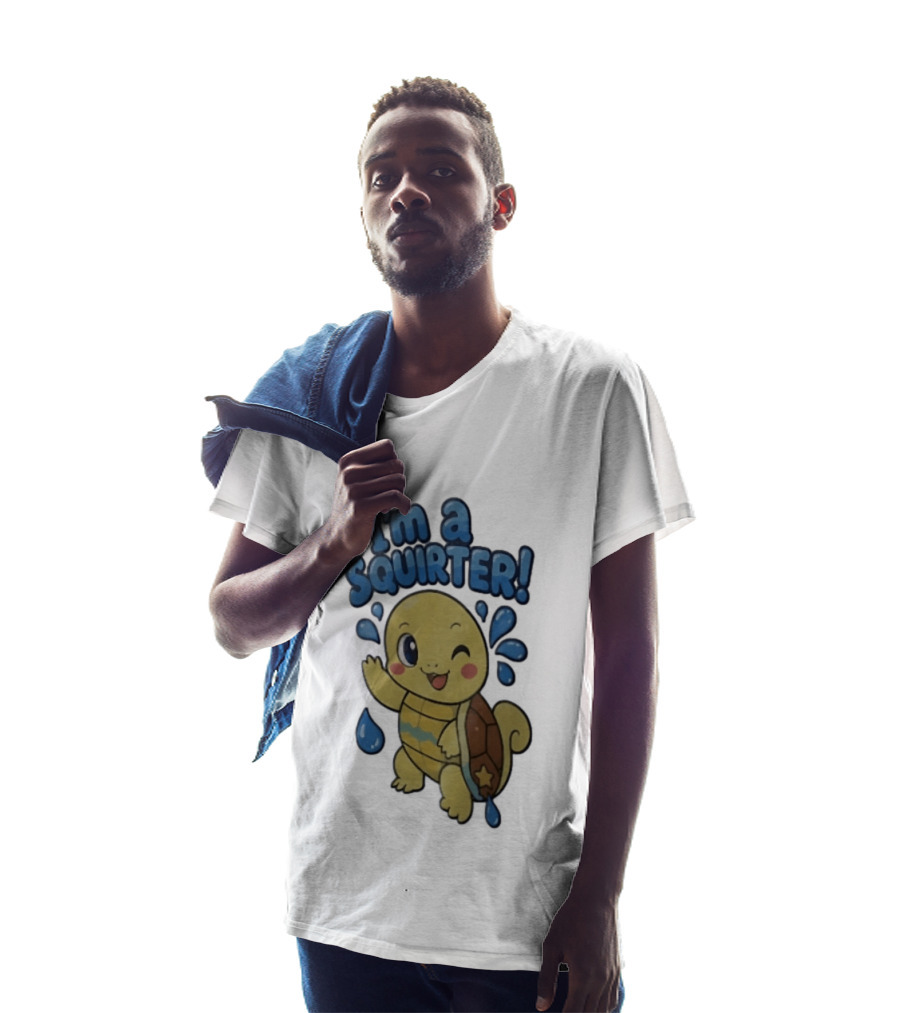 I'm A Squirter Squirtle Fan Favorite Pokémon Splashing Fun T-Shirt