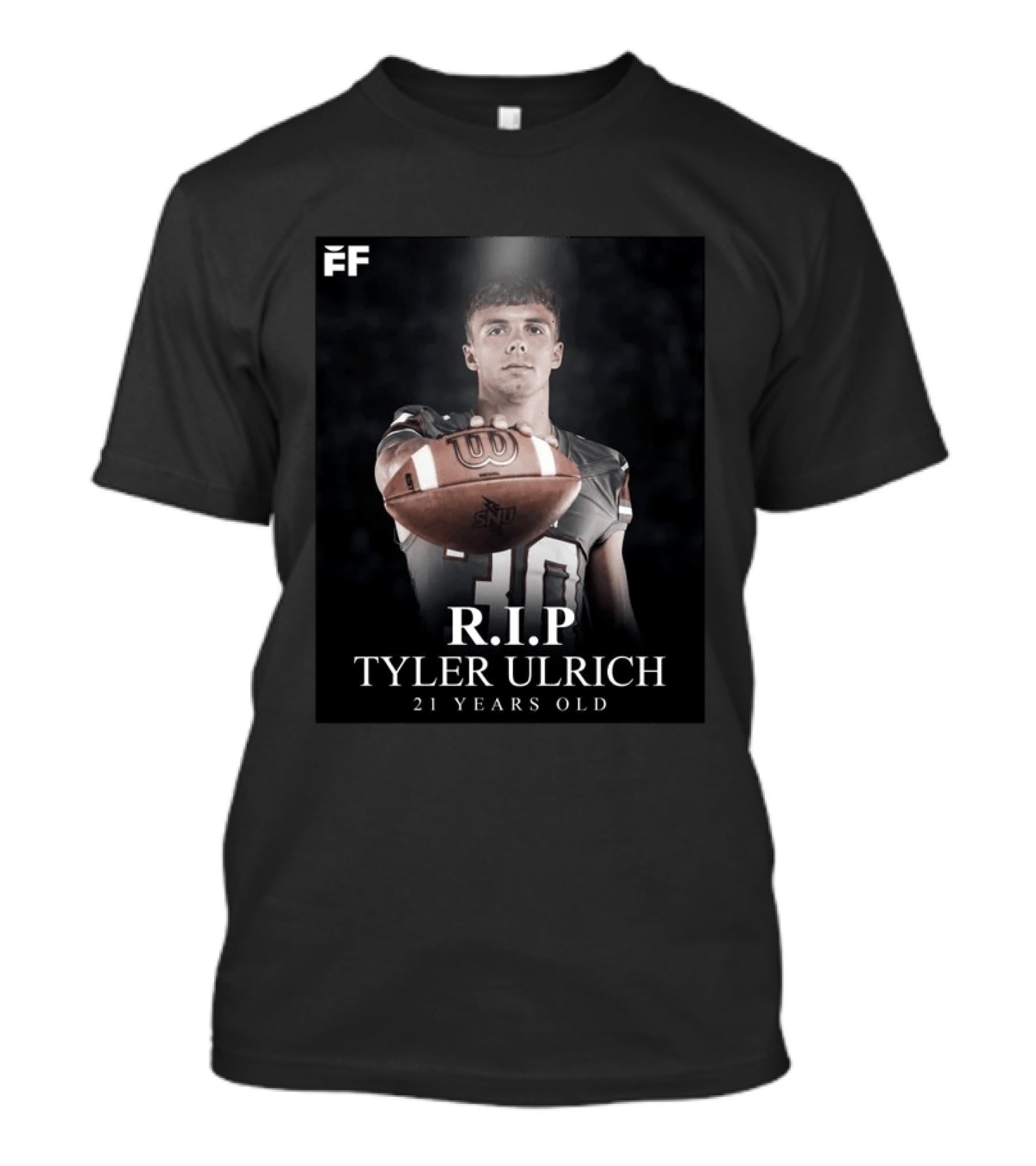 R.I.P Tyler Ulrich 21 Years Old Football T-Shirt
