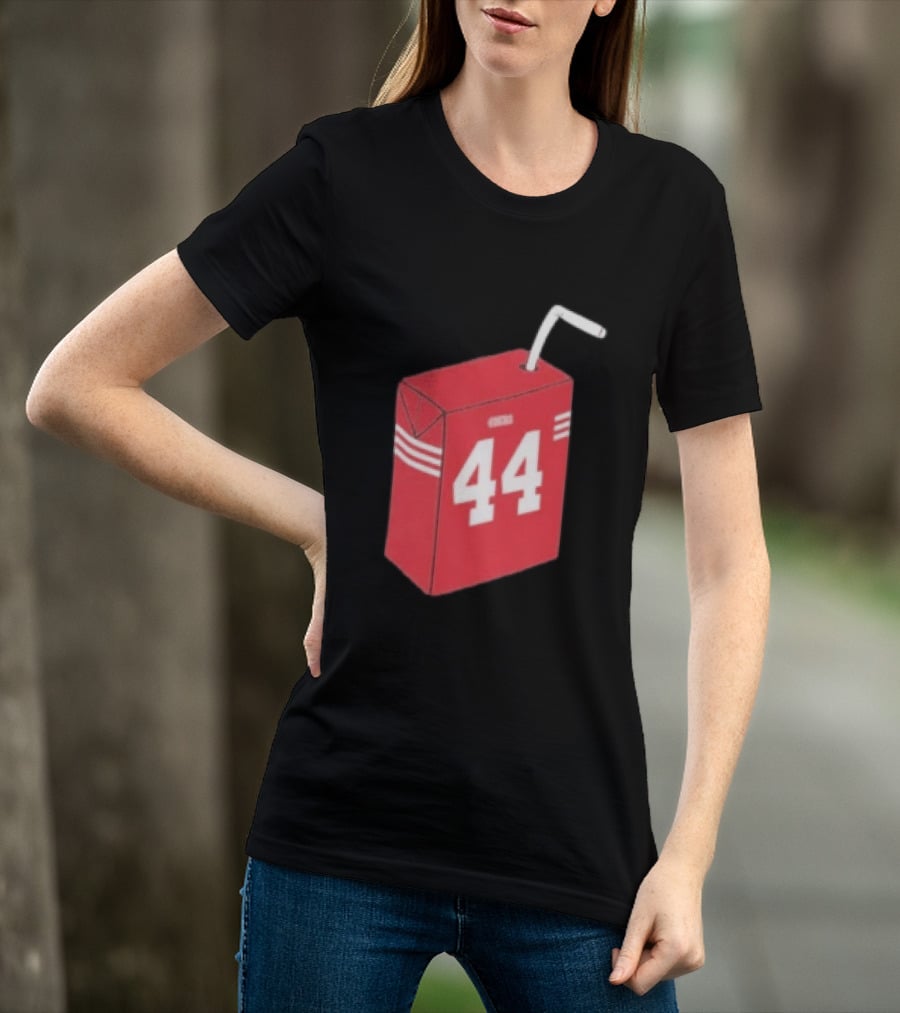Kyle Juszczyk Juice Box Pack 44 San Francisco 49ers T-Shirt