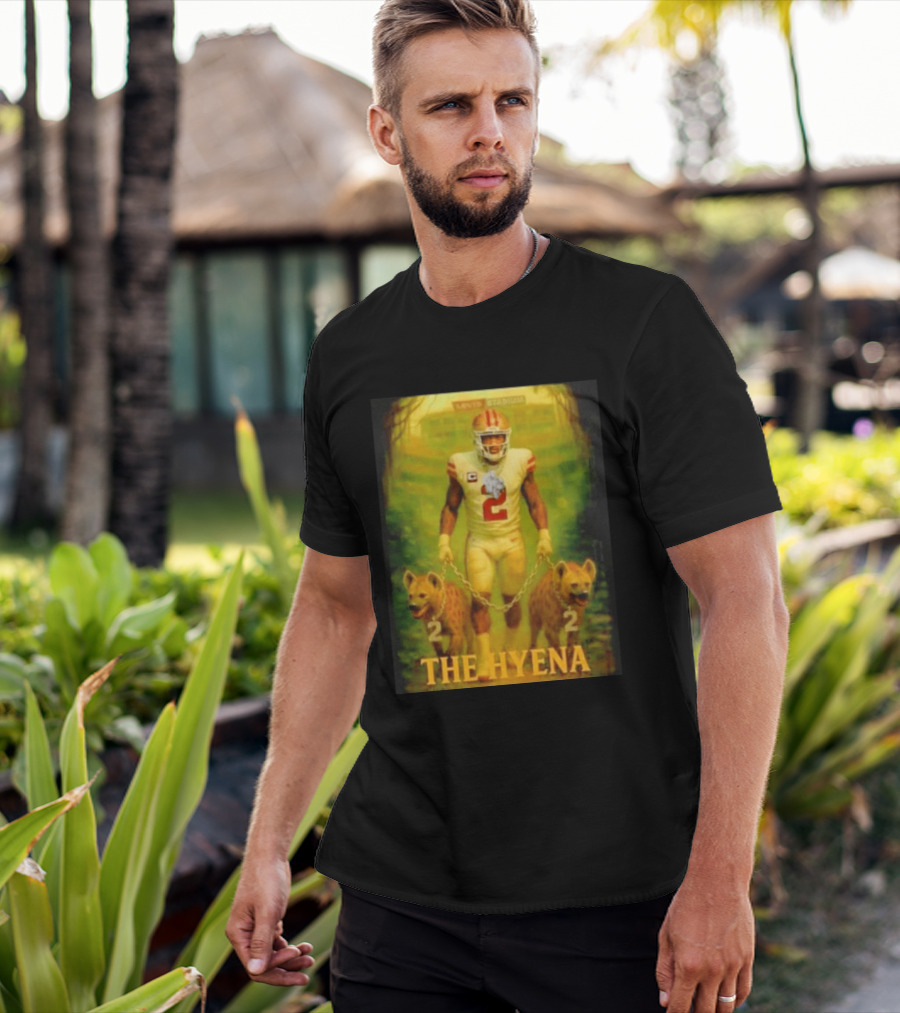 Levi's Stadium Football Player Hyena Number 2 T-Shirt