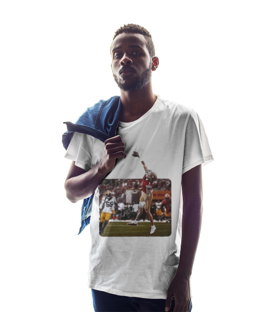 Slick Rick No 1 San Francisco 49ers Football Action Moment T-Shirt