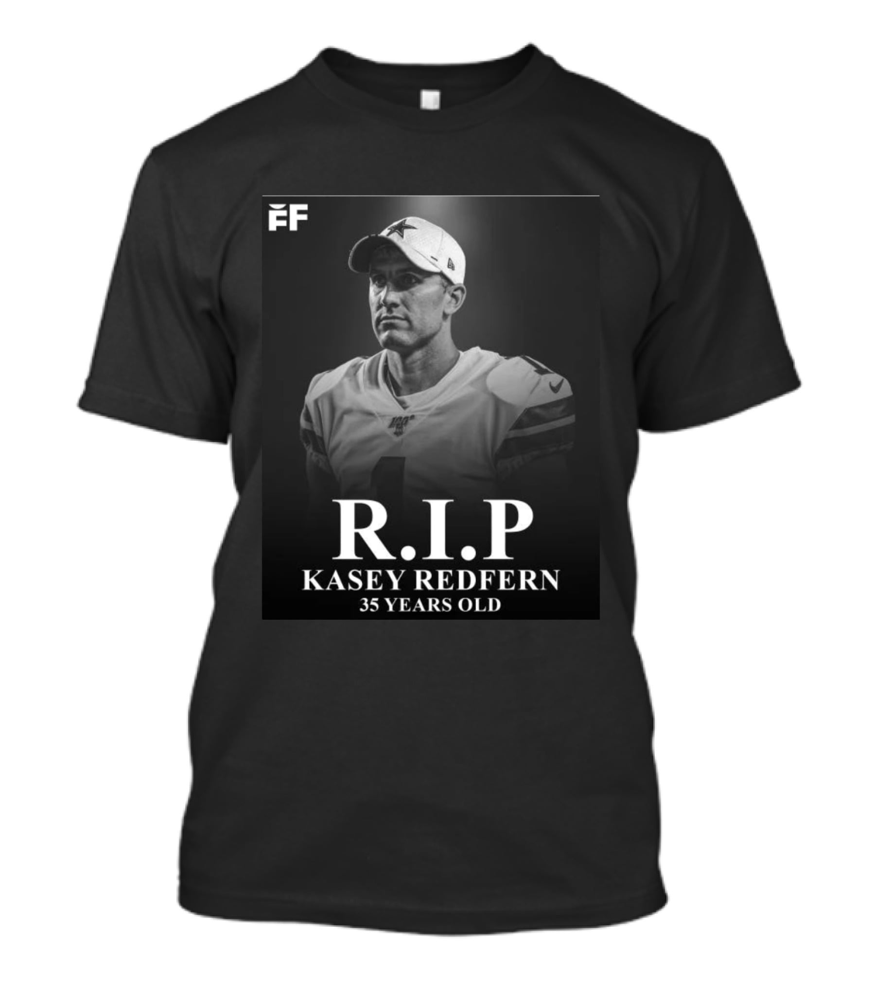 R.I.P Kasey Redfern NFL Tribute 35 Years Old T-Shirt