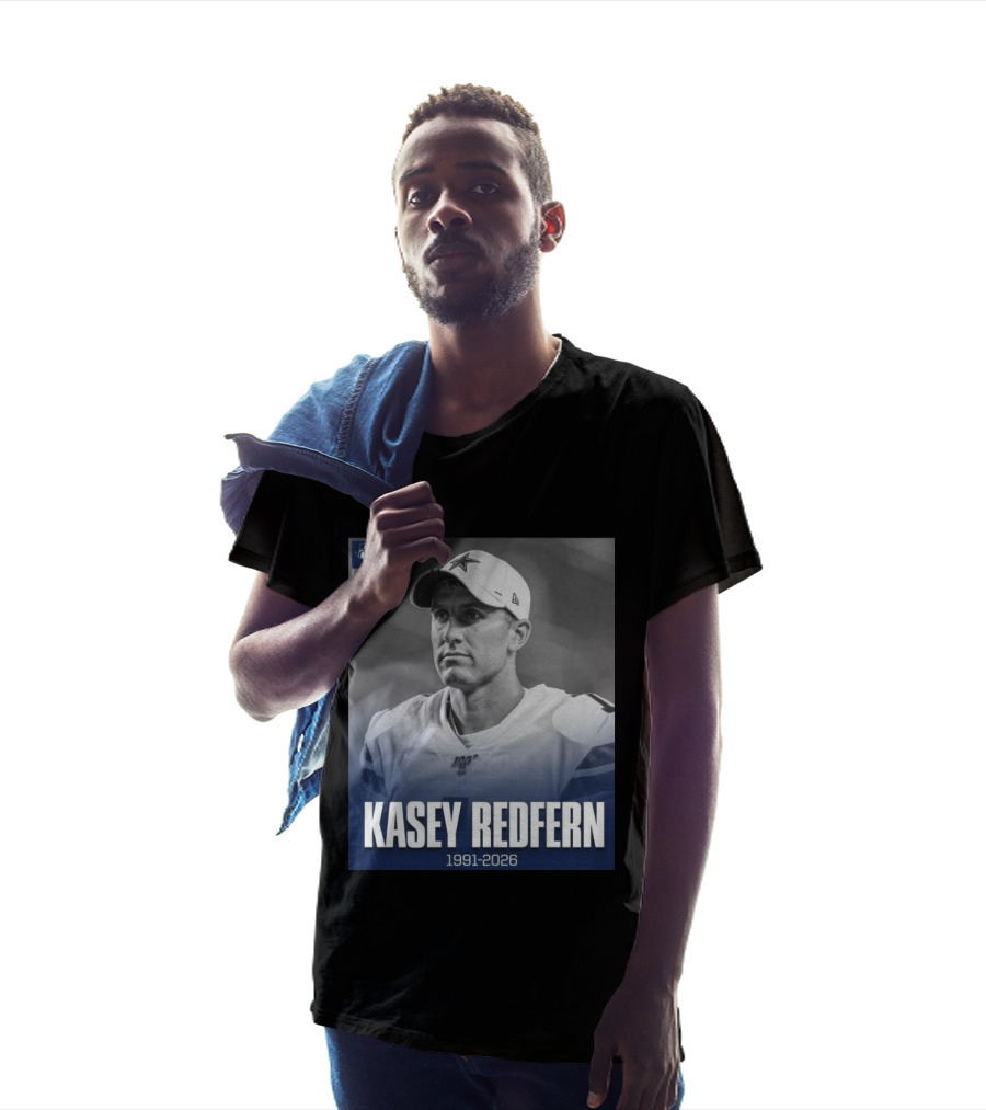 Kasey Redfern 1991 2026 R.I.P Cowboy T-Shirt