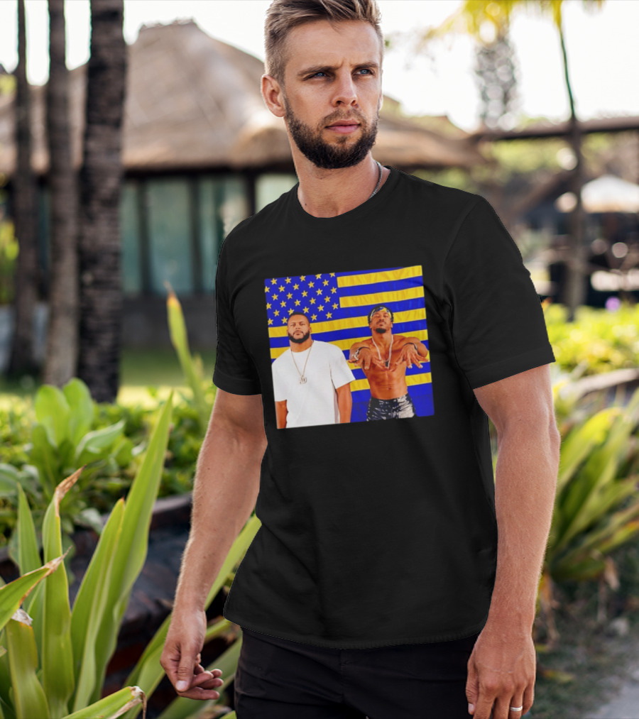 Aaron Donald And Jalen Ramsey Los Angeles Rams T-Shirt