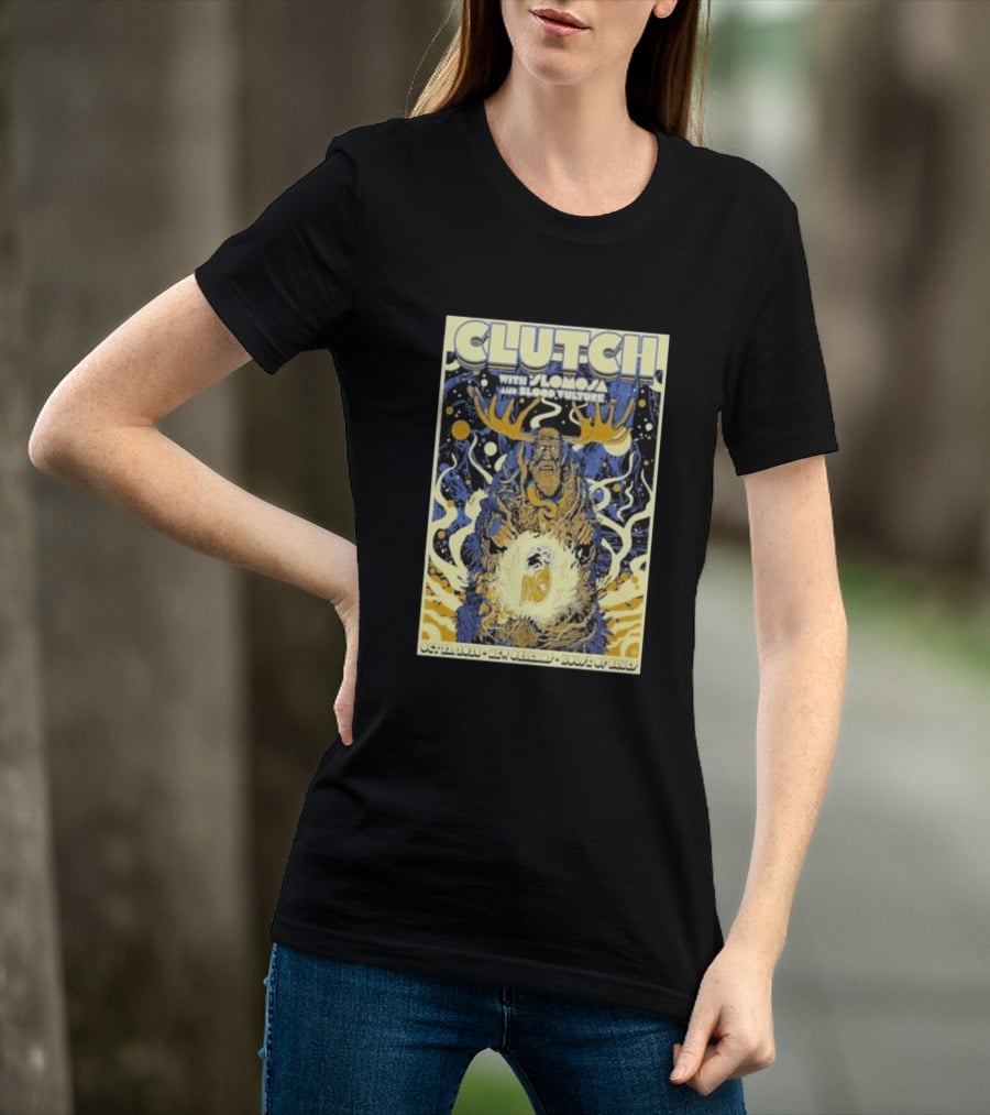 Clutch New Orleans LA House Of Blues October 22 2026 T-Shirt