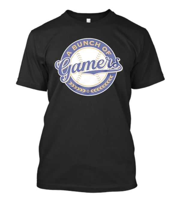 Milwaukee Brewers Bunch Of Gamers Baseball Team Ballgame T-Shirt