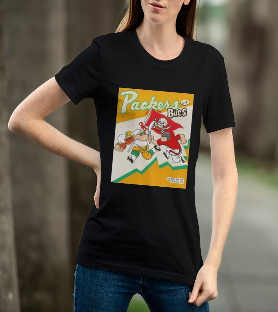 Packers Vs Bucs Game Day Tampa Bay Buccaneers T-Shirt
