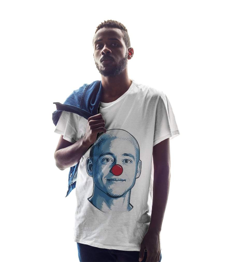 Joe Rogan With Red Nose Podcast Comedian T-Shirt