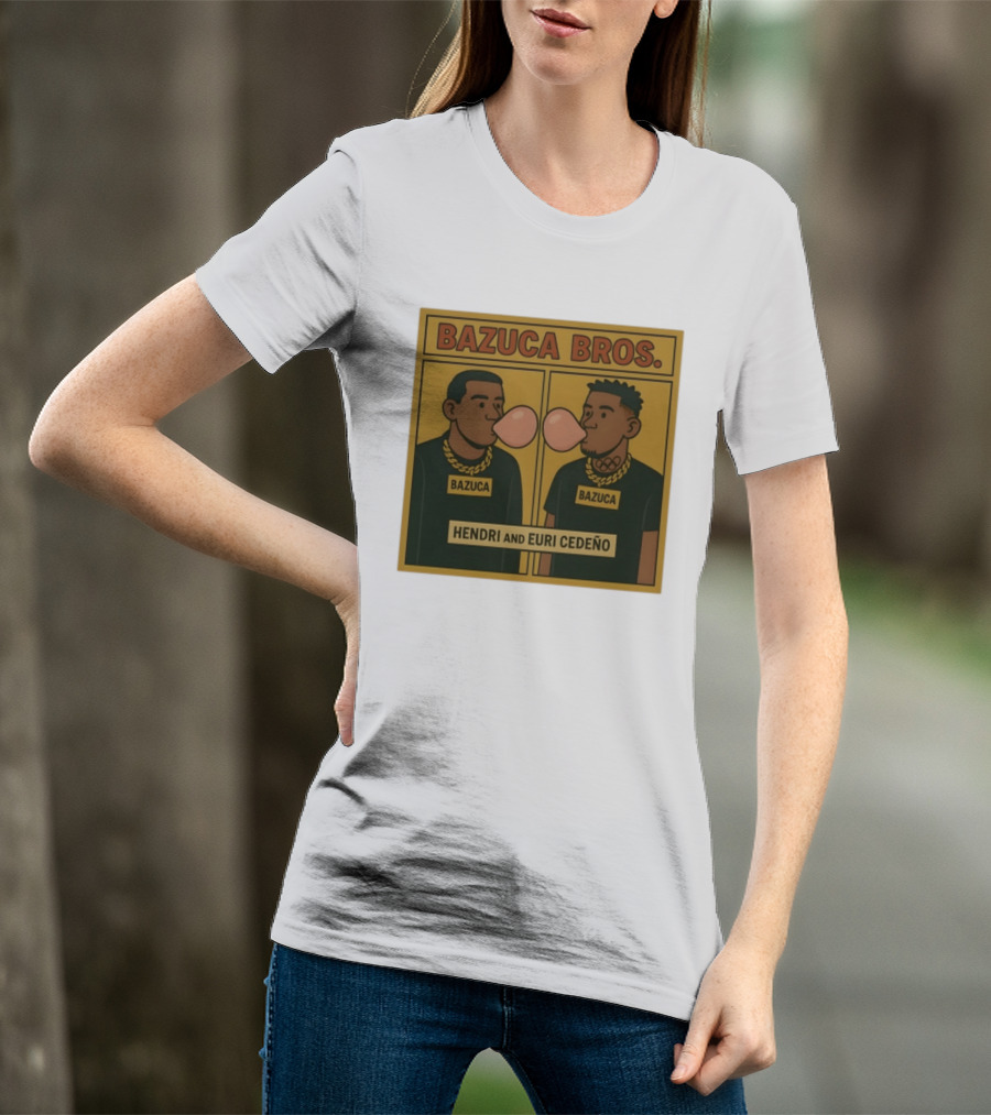 Bazuca Bros Hendri And Euri Cedeño Bubblegum Bazuca T-Shirt