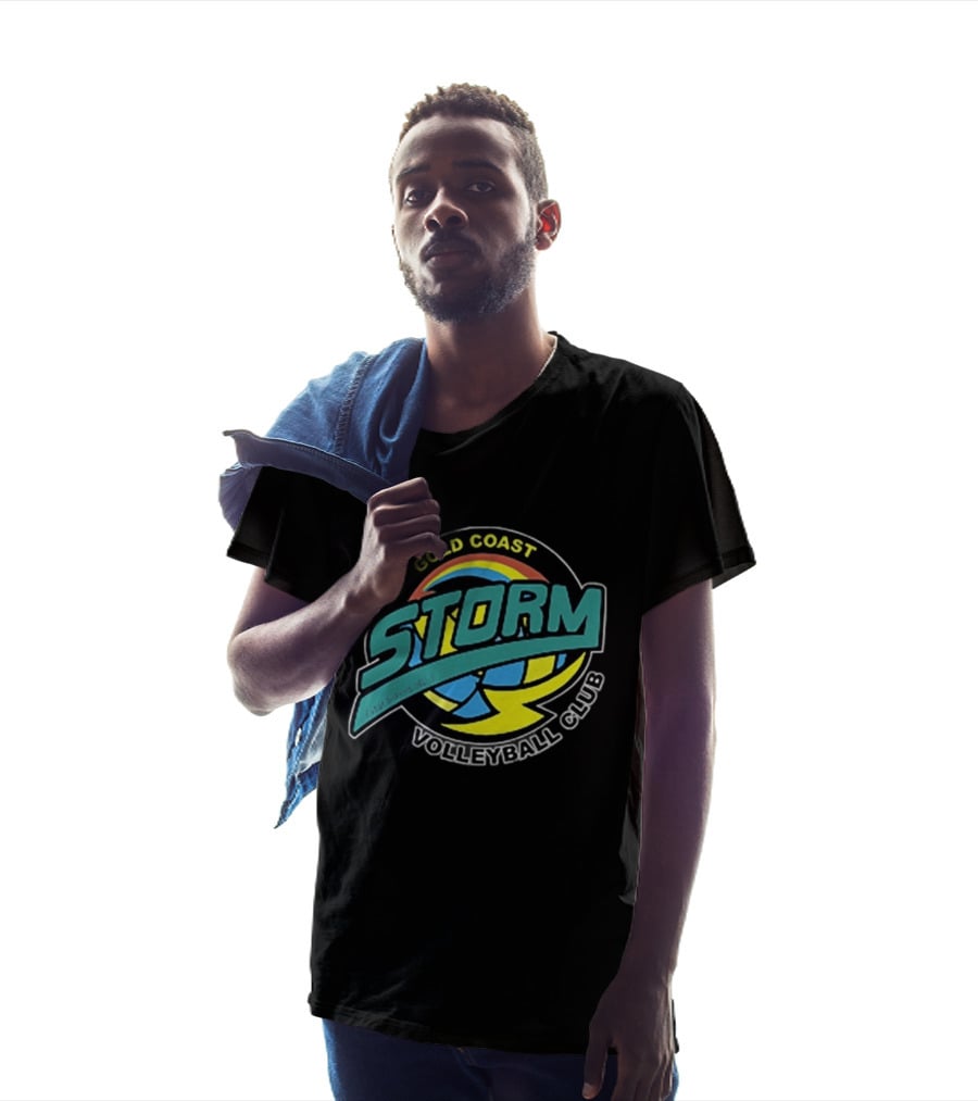 Gold Coast Storm Volleyball Club Colorful T-Shirt