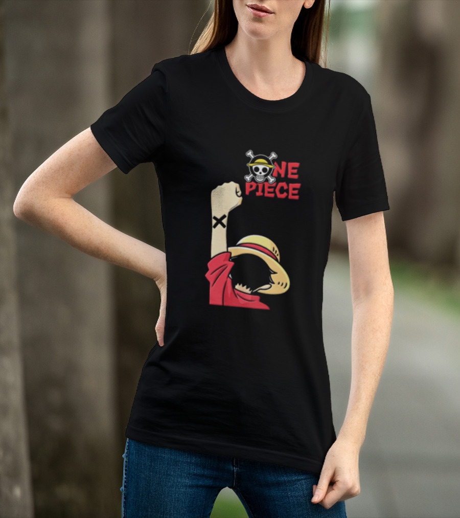 Neha Bora Luffy One Piece Straw Hat T-Shirt