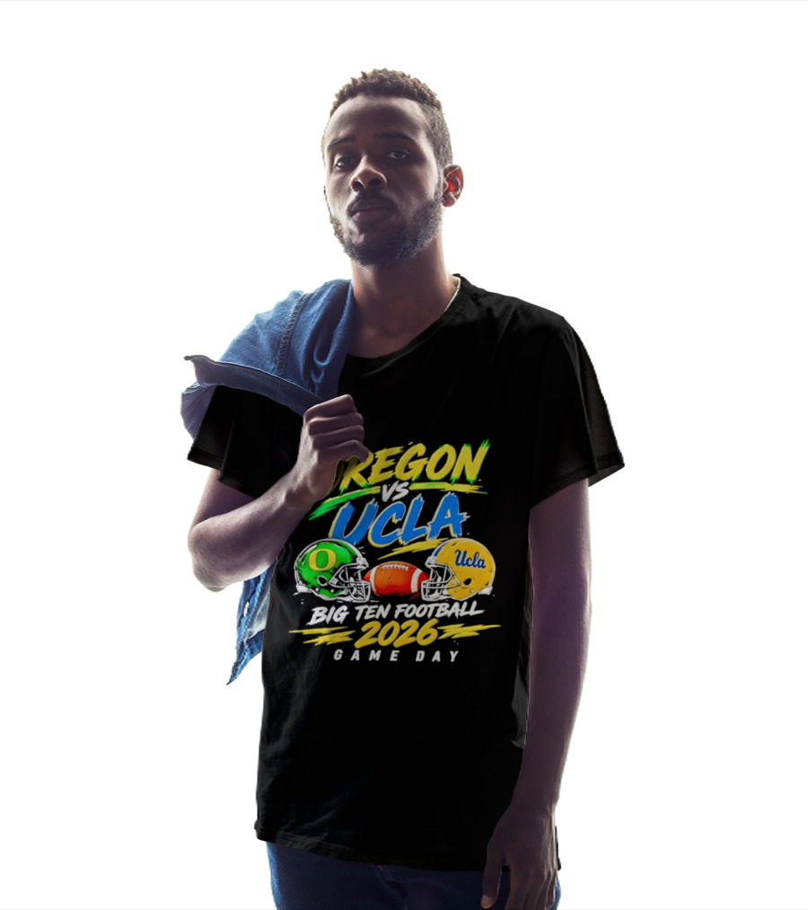 Oregon Vs UCLA Big Ten Football 2026 Game Day T-Shirt