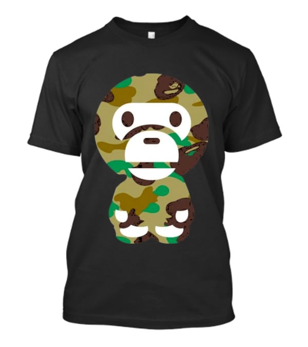 Big Baby Milo 1st Camo Bape T-Shirt