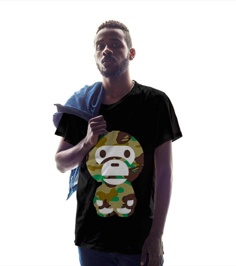 Big Baby Milo 1st Camo Bape T-Shirt