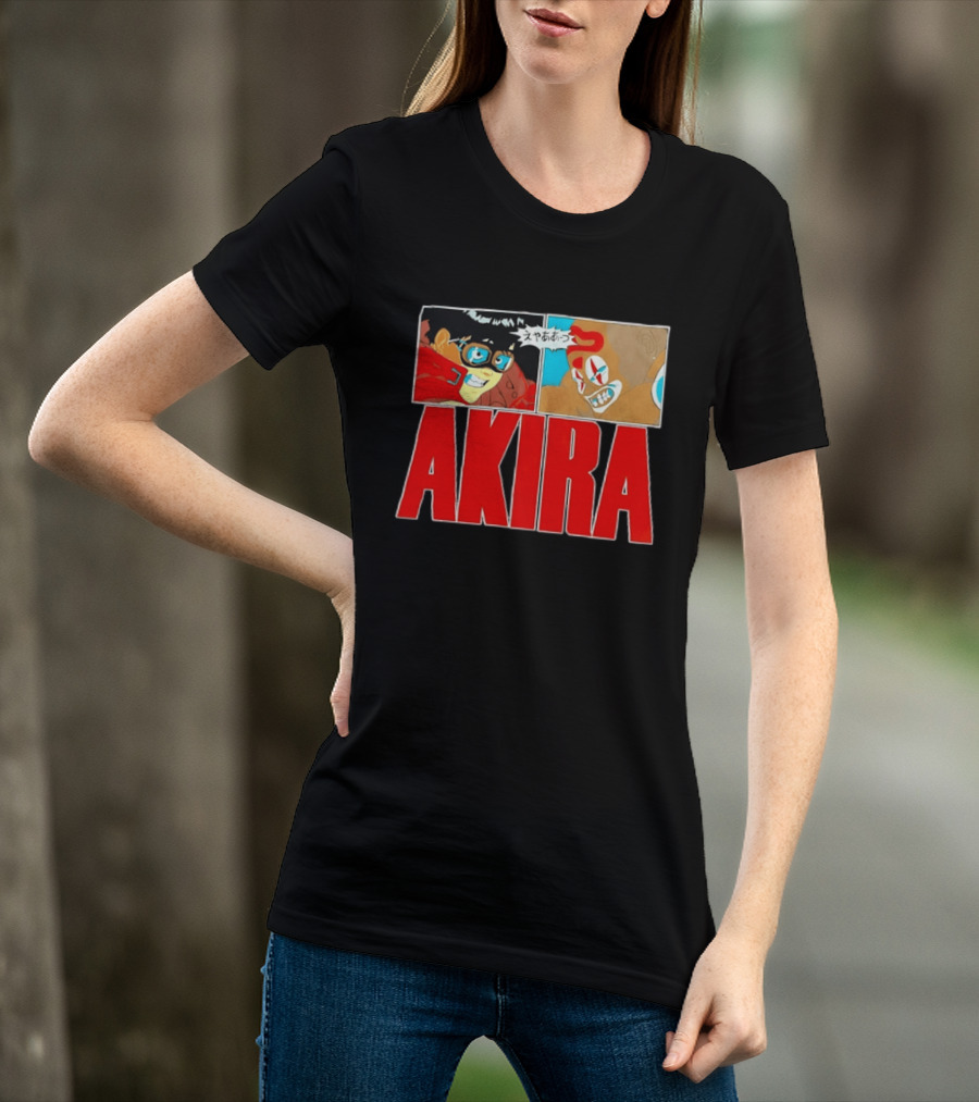 Akira Anime Manga Kaneda Joker Panels Japanese T-Shirt