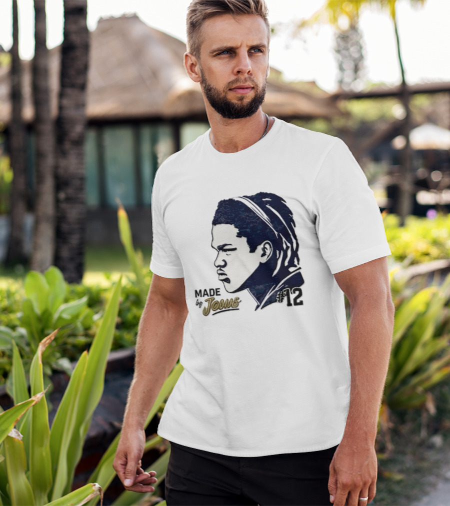 Milwaukee Brewers Made For Jesus 12 Baseball T-Shirt