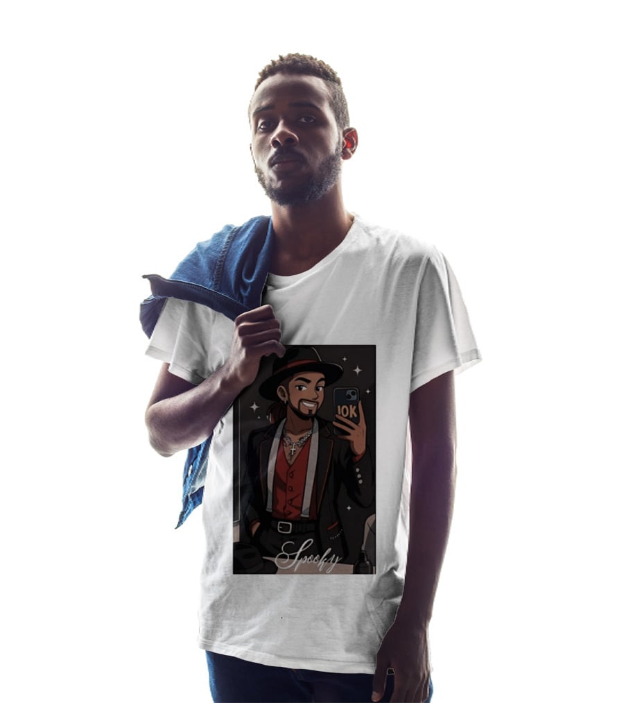 Spooky 10K Selfie Mirror Anime T-Shirt