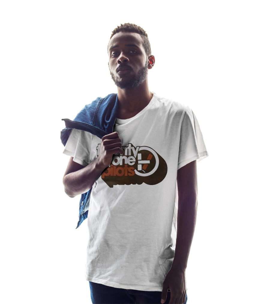 Twenty One Pilots Logo Alternative Rock Band Merchandise T-Shirt