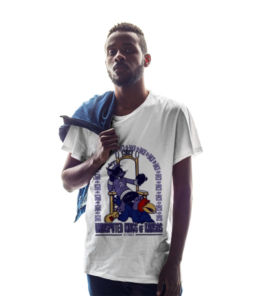 Undisputed Kings Of Kansas Wildcats Throne Victory Over Jayhawk Rivals T-Shirt