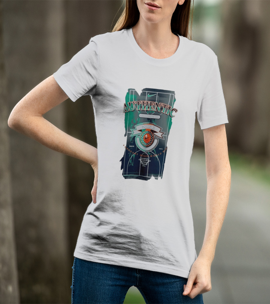 Authentic Nike Basketball Legendary Hoops Worldwide Since 1971 T-Shirt
