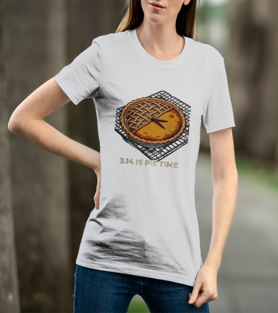 Pi Day 3.14 Is Pie Time Math Mathematics T-Shirt