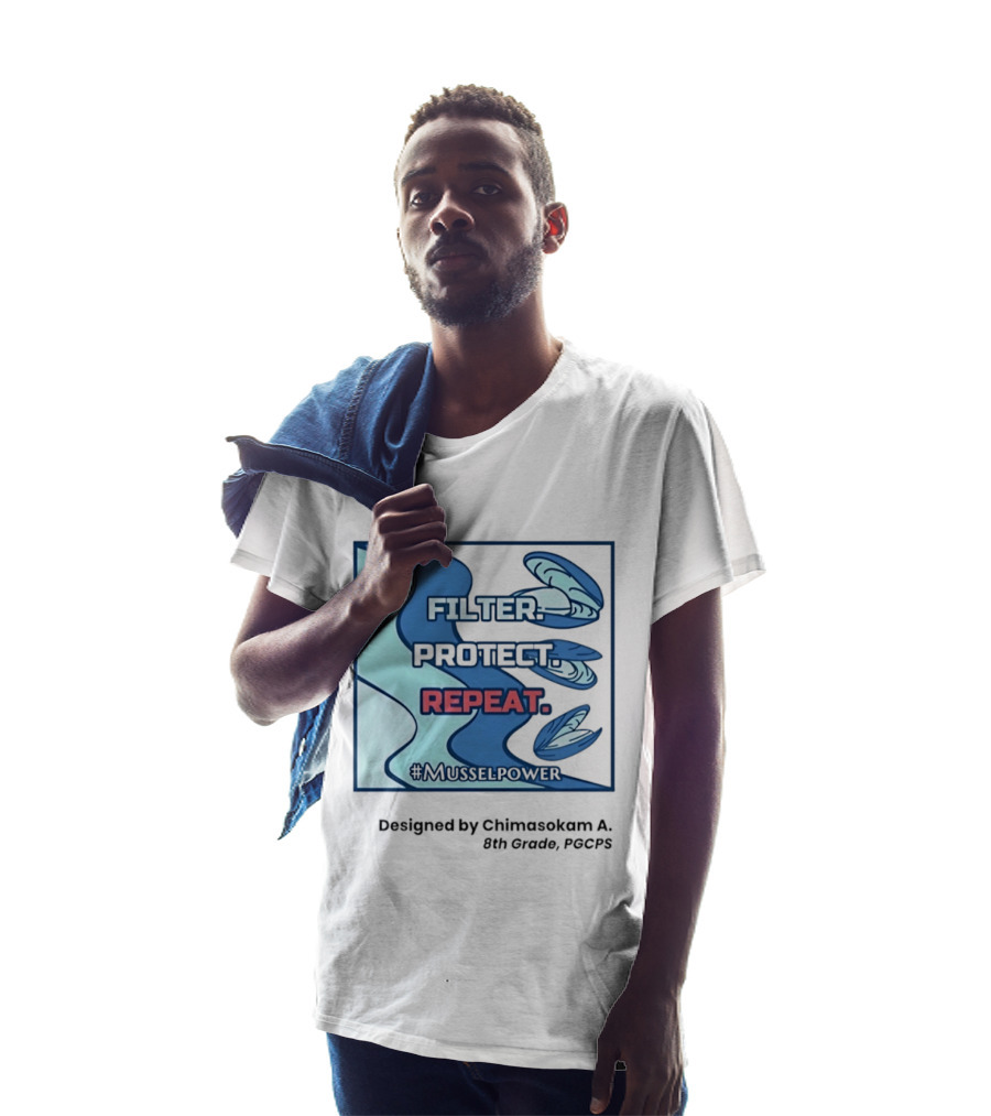 Filter Protect Repeat Mussel Power Environmental Awareness #Musselpower T-Shirt