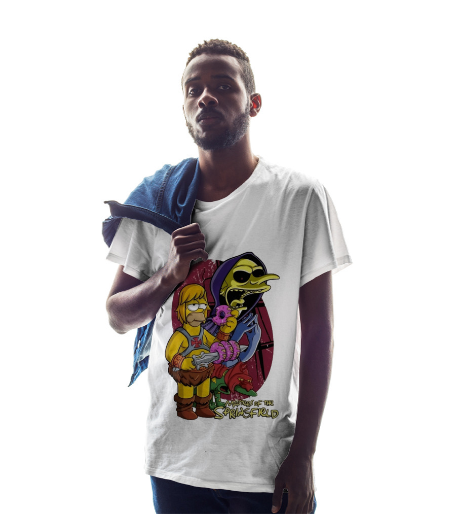 Masters Of The Springfield Homer Simps Skeletor Mashup T-Shirt