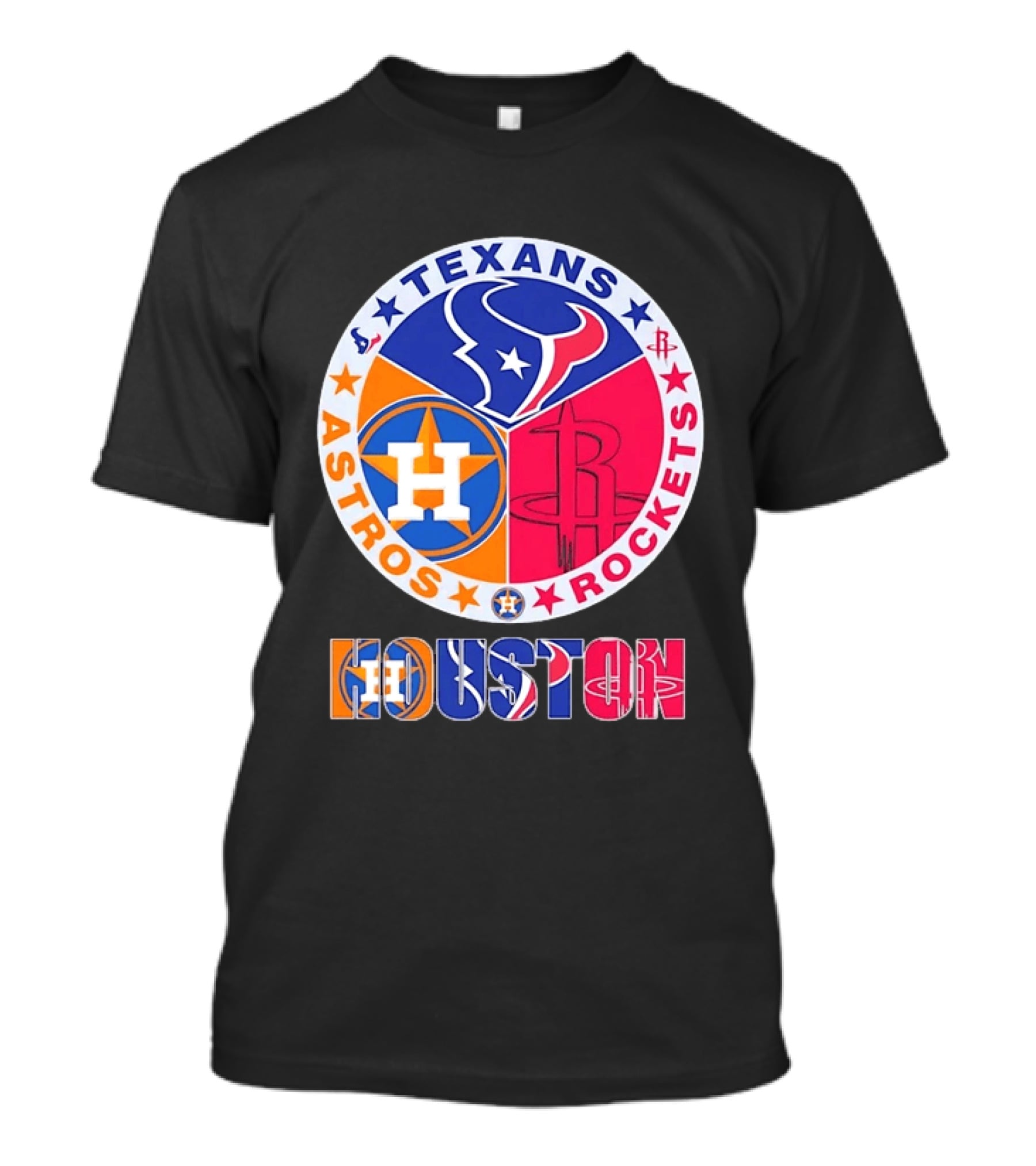 Houston Texans Astros And Rockets Team T-Shirt